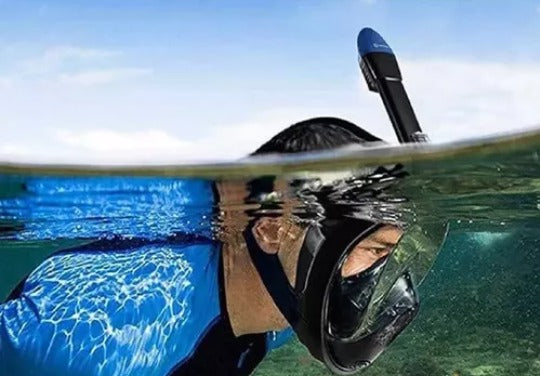 MASCARA DE SNORKEL PARA BUCEO GO PRO