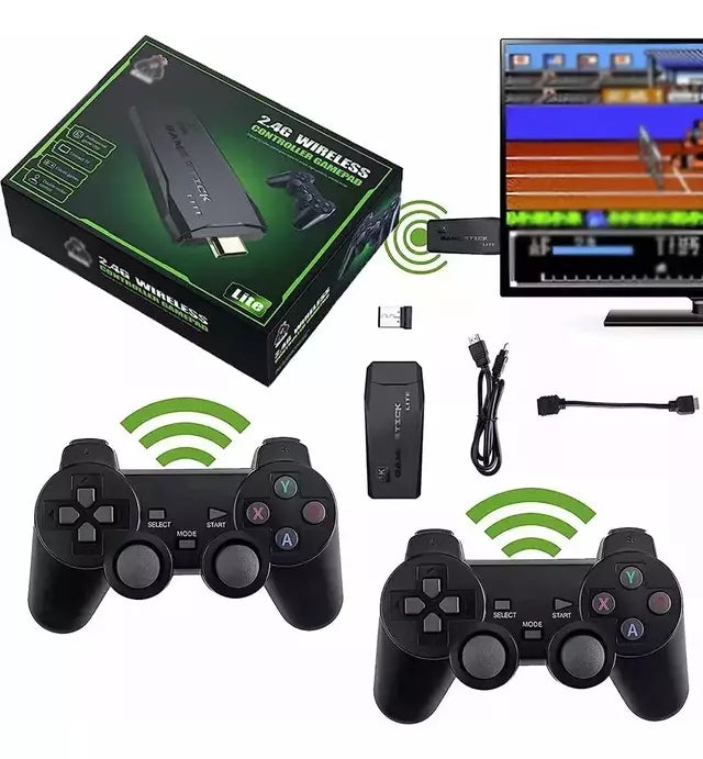 🕹️NUEVA CONSOLA RETRO GAMESTICK M.2 +10.000 JUEGOS 4K🎮